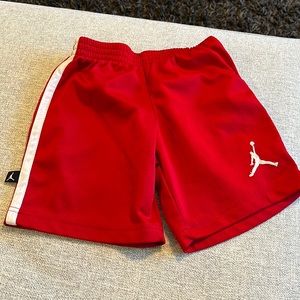 Jordan’s shorts couple small pulls as shown